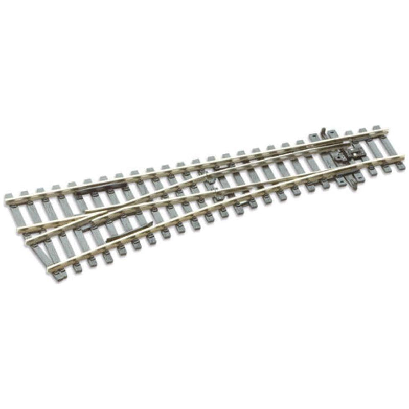 PECO OO/HO Streamline Turnout, Small Radius, Left Hand Electrofrog Code 100