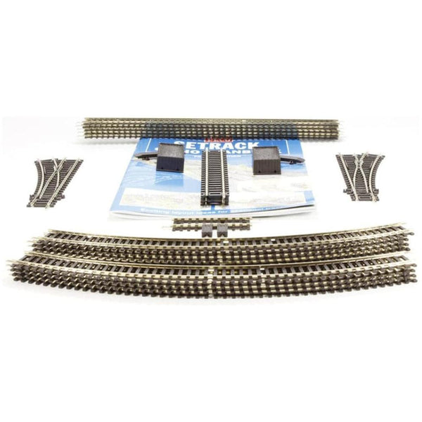 PECO OO/HO Setrack Starter Track Set, 2nd Radius Code 100