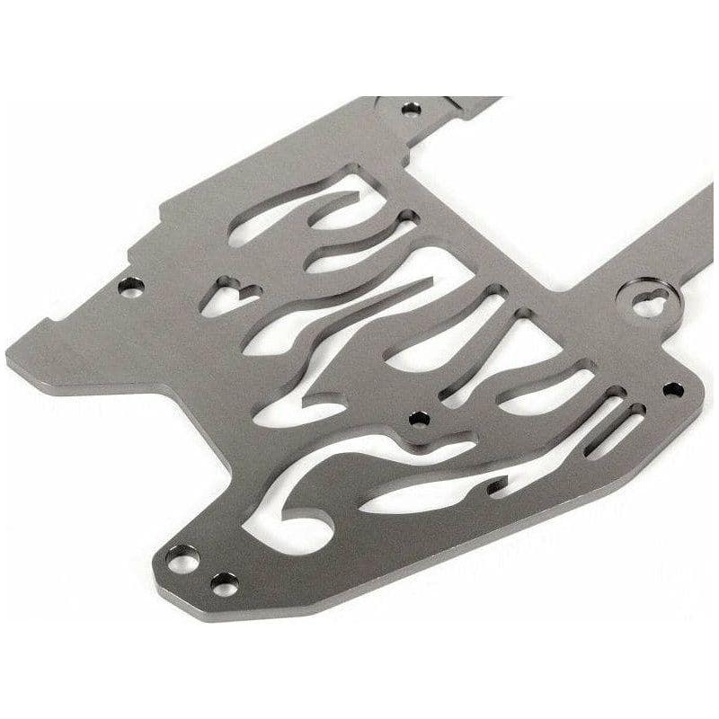(Clearance Item) HB RACING SuperFlare Main Chassis Set (Gunmetal)