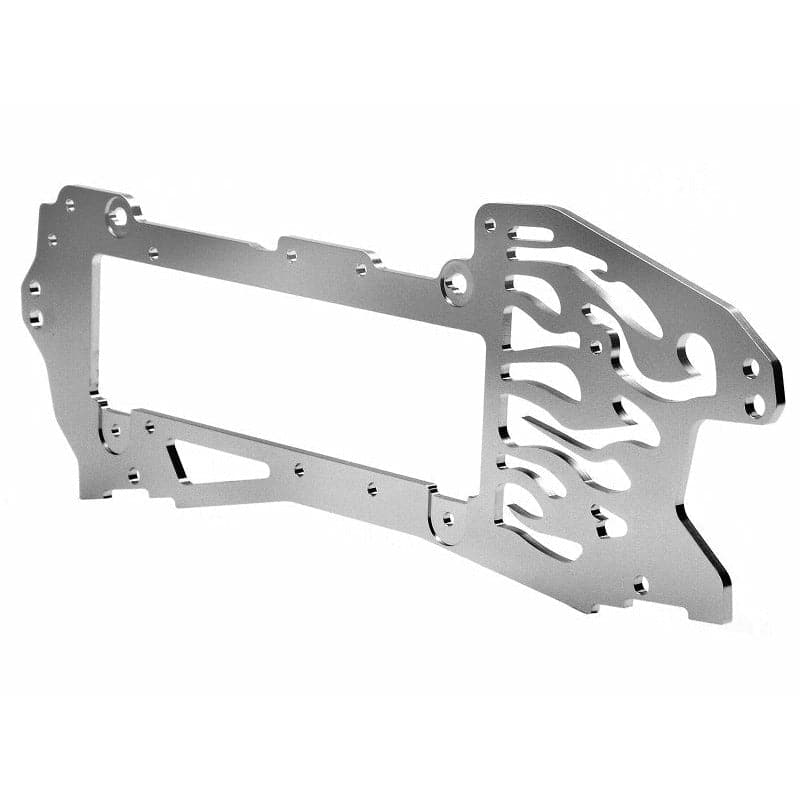 HB RACING Super Flare Main Chassis Set (Silver)