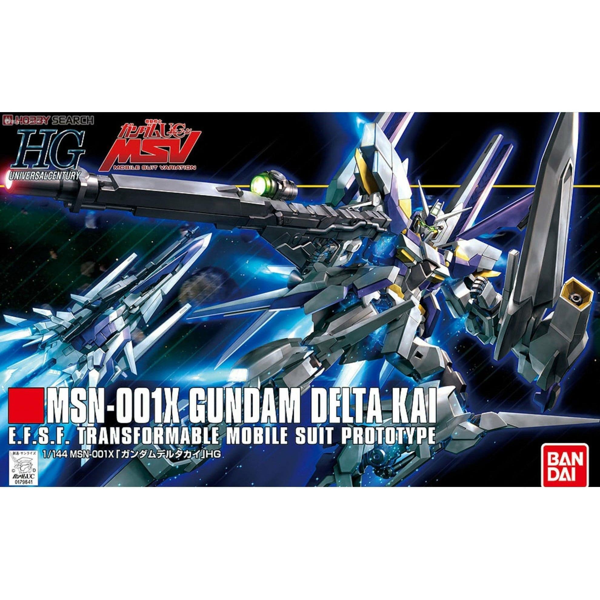 BANDAI 1/144 HGUC Gundam Delta Kai