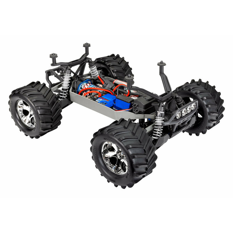 TRAXXAS 1/10 Stampede 4x4 Monster Truck with LED Lights - Blue