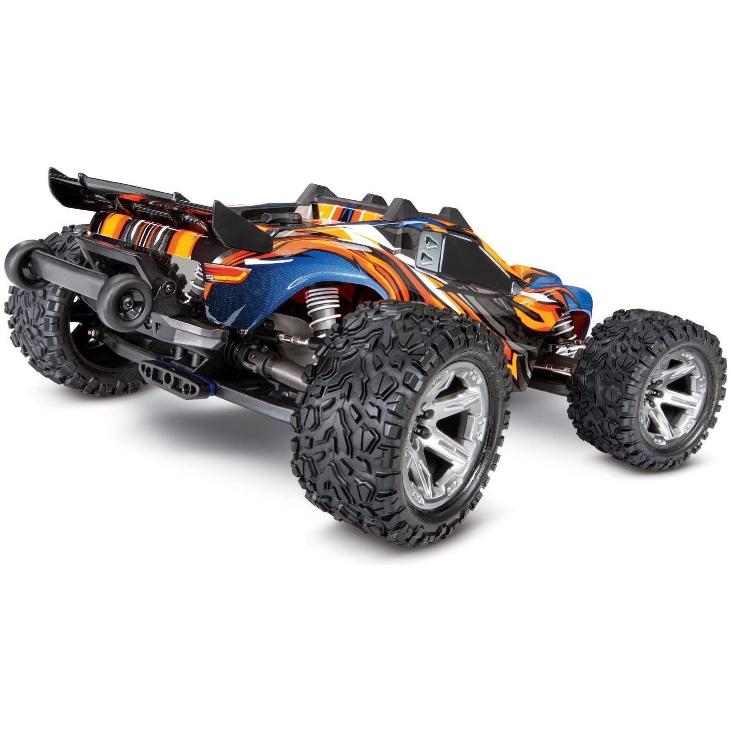 TRAXXAS 1 10 Rustler 4x4 VXL Brushless Stadium Truck Orange