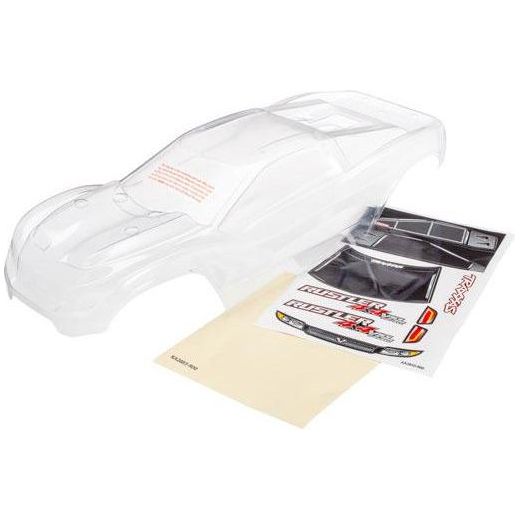 TRAXXAS Body, Rustler,Clear (6717)