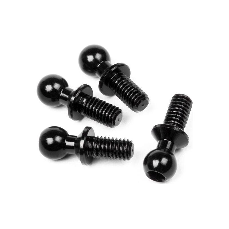 (Clearance Item) HB RACING Alloy Ball Stud 4.3x10.3 (2 mm)
