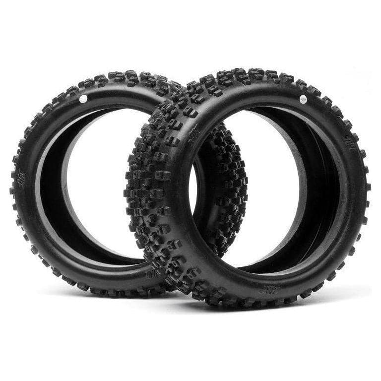 HB RACING Proto Tyre (White/1/8 Buggy) (2)