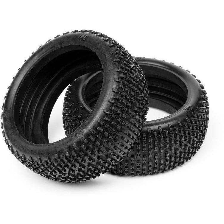 HB RACING 1/8 Khaos Tyre White (2)
