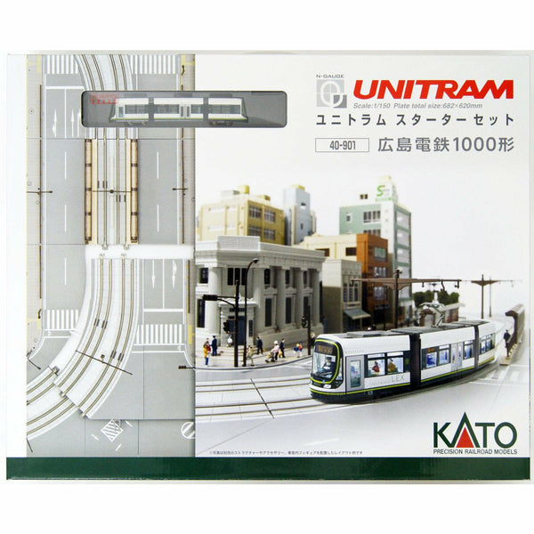 KATO N Unitram Starter Set Hiroshima Electric Railway Type