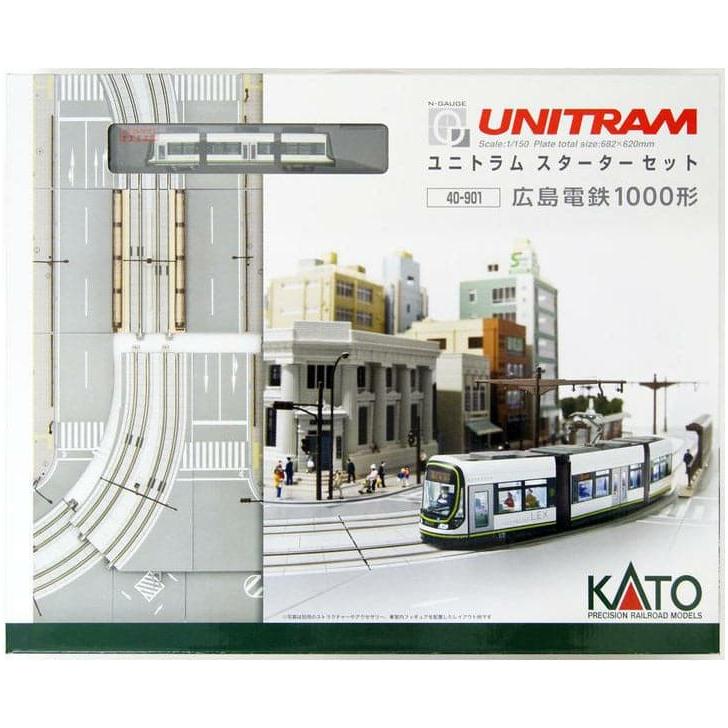 KATO N Unitram Starter Set Hiroshima Electric Railway Type