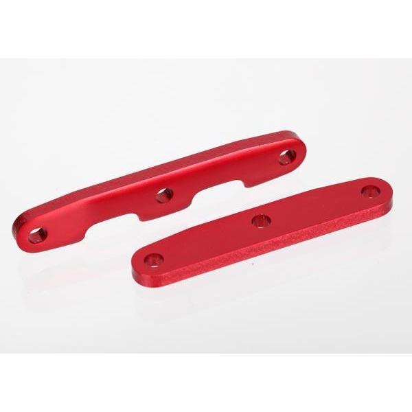 TRAXXAS Bulkhead Tie Bars Front & Rear, Aluminium (Red Anod