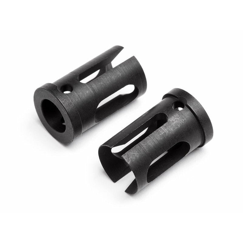 HB RACING Solid Axle Long Cup (Steel/2Pce)