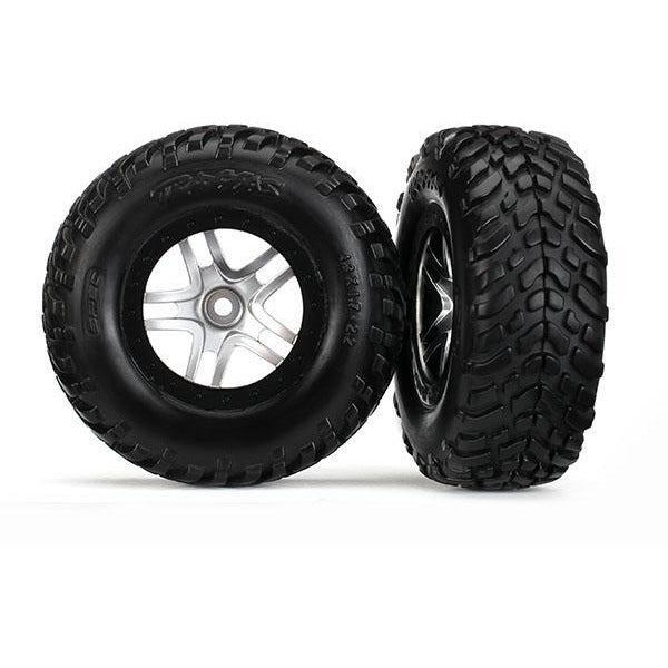 TRAXXAS Tyres & Wheels S1 Compound SCT Split-Spoke Stain Ch