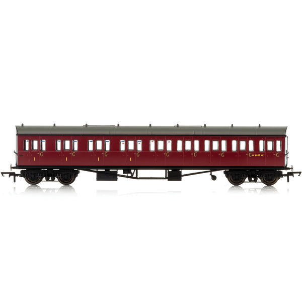 HORNBY OO BR, Collett 57' Bow Ended E131 Nine Compartment Composite (L/H) W6630W Era 4