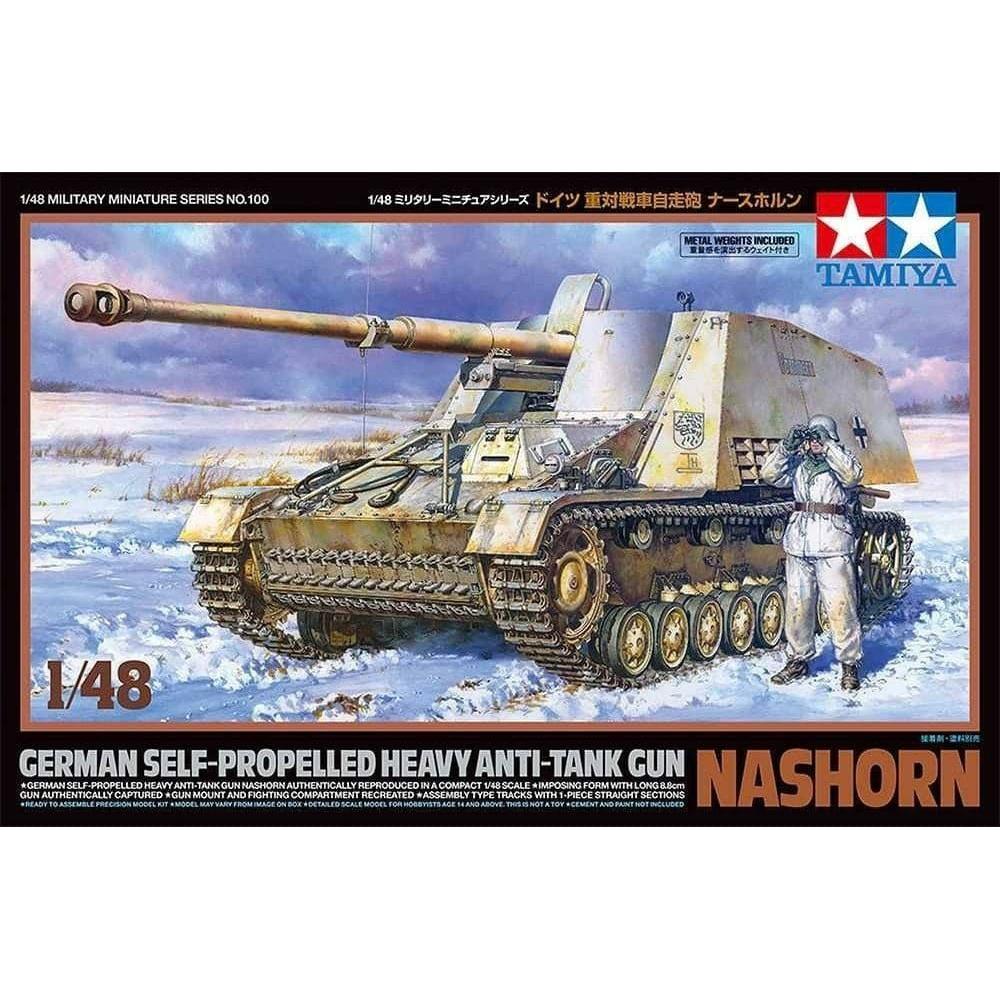 TAMIYA 1/48 German Self Propelled Heavy Anti-Tank Gun Nasho