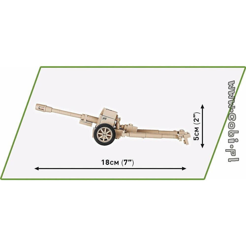 COBI World War II - 7.5cm PAK 40 (90 Pieces)