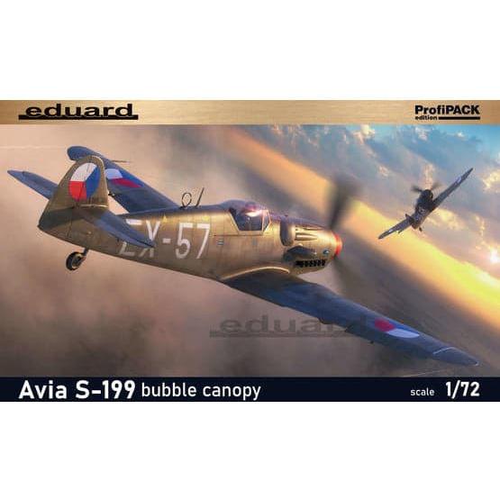 EDUARD 1/72 Avia S-199 bubble canopy