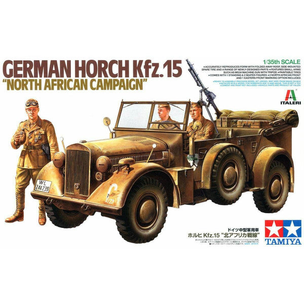 TAMIYA 1/35 German Horch Kfz.15 "North African Campaign"