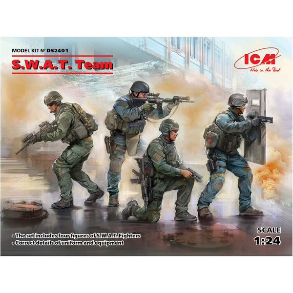 ICM 1/24 S.W.A.T. Team (4)
