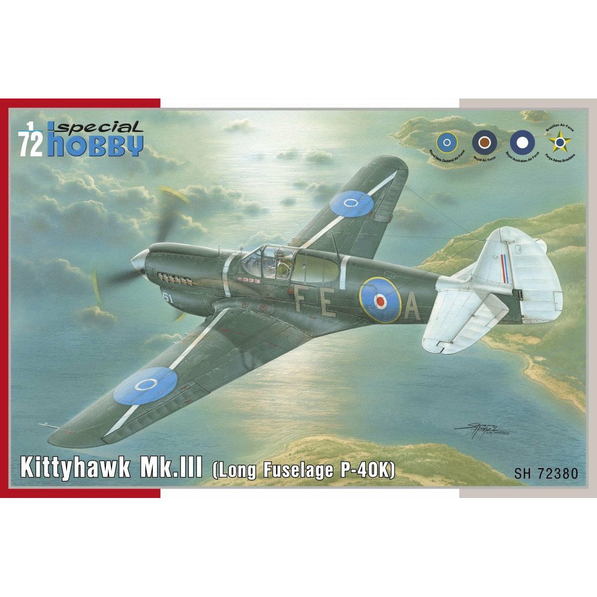 SPECIAL HOBBY 1/72 Kittyhawk Mk.III P-40 K Long