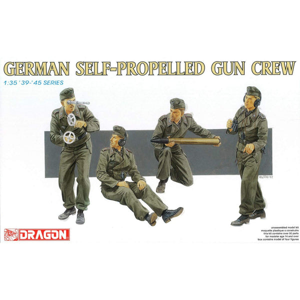 DRAGON 1/35 German Self-Propelled Gun Crew