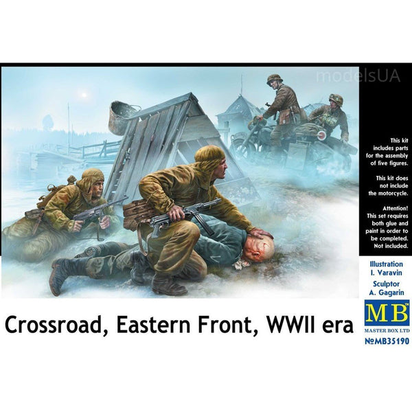 MASTER BOX 1/35 Crossroad Eastern Front WWII Era