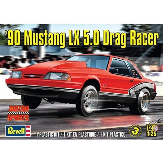 REVELL 1/25 '90 Mustang LX 5.0 Drag Racer Model Kit