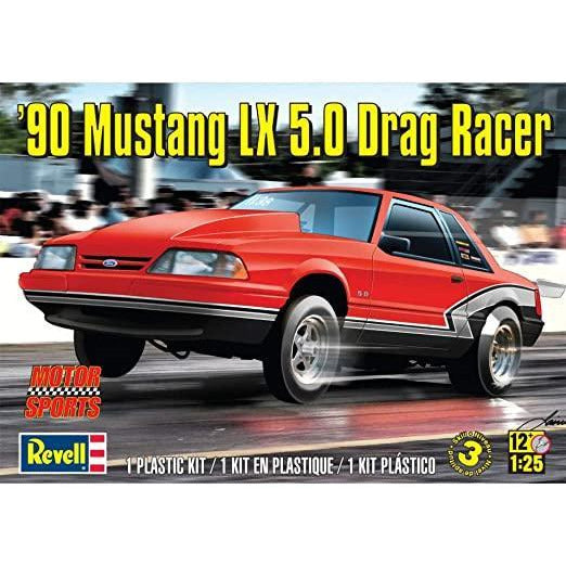 REVELL 1/25 '90 Mustang LX 5.0 Drag Racer Model Kit