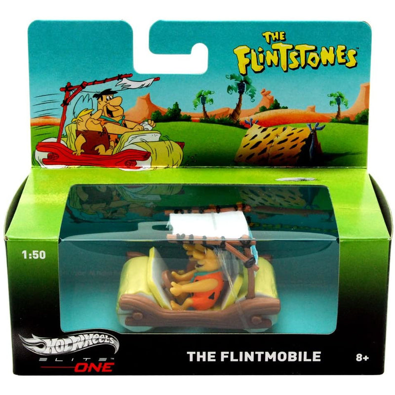 HOT WHEELS 1/50 Flintstones Vehicle with Figures