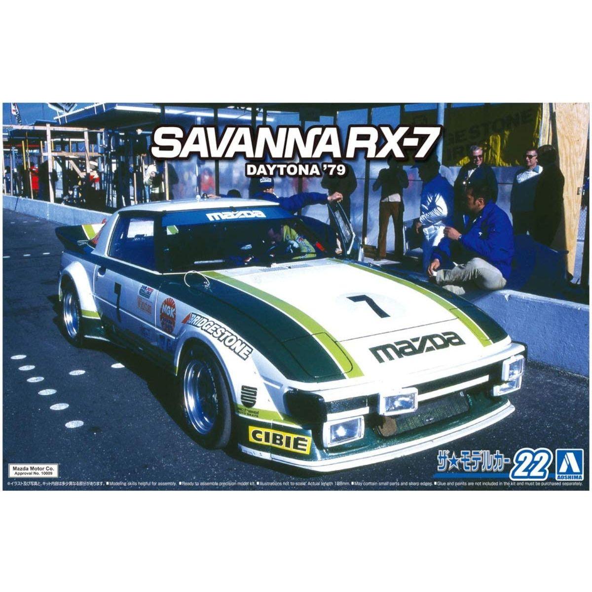 AOSHIMA 1/24 Mazda SA22C RX-7 Daytona '79