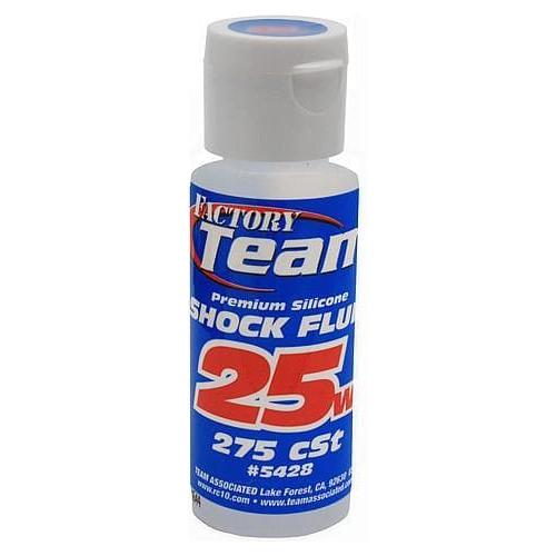 ASSOCIATED FT Silicone Shock Fluid, 25wt (275 cSt)