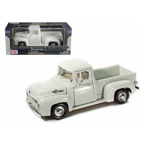 MOTORMAX 1/24 1956 Ford F100 Pickup White