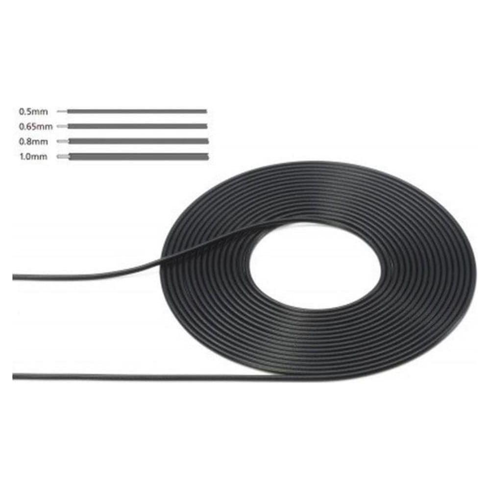 TAMIYA CABLE .8MM OD BLACK