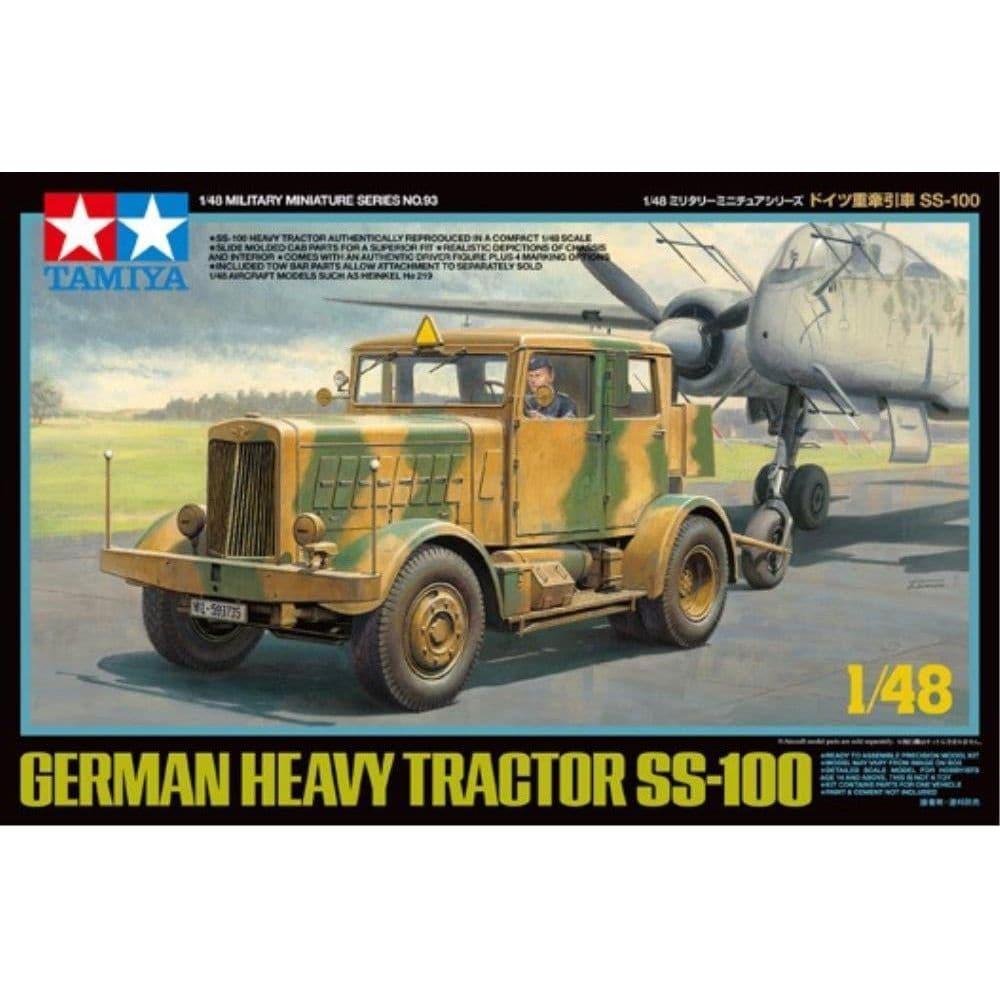 TAMIYA 1/48 German Heavy Tractor SS-100