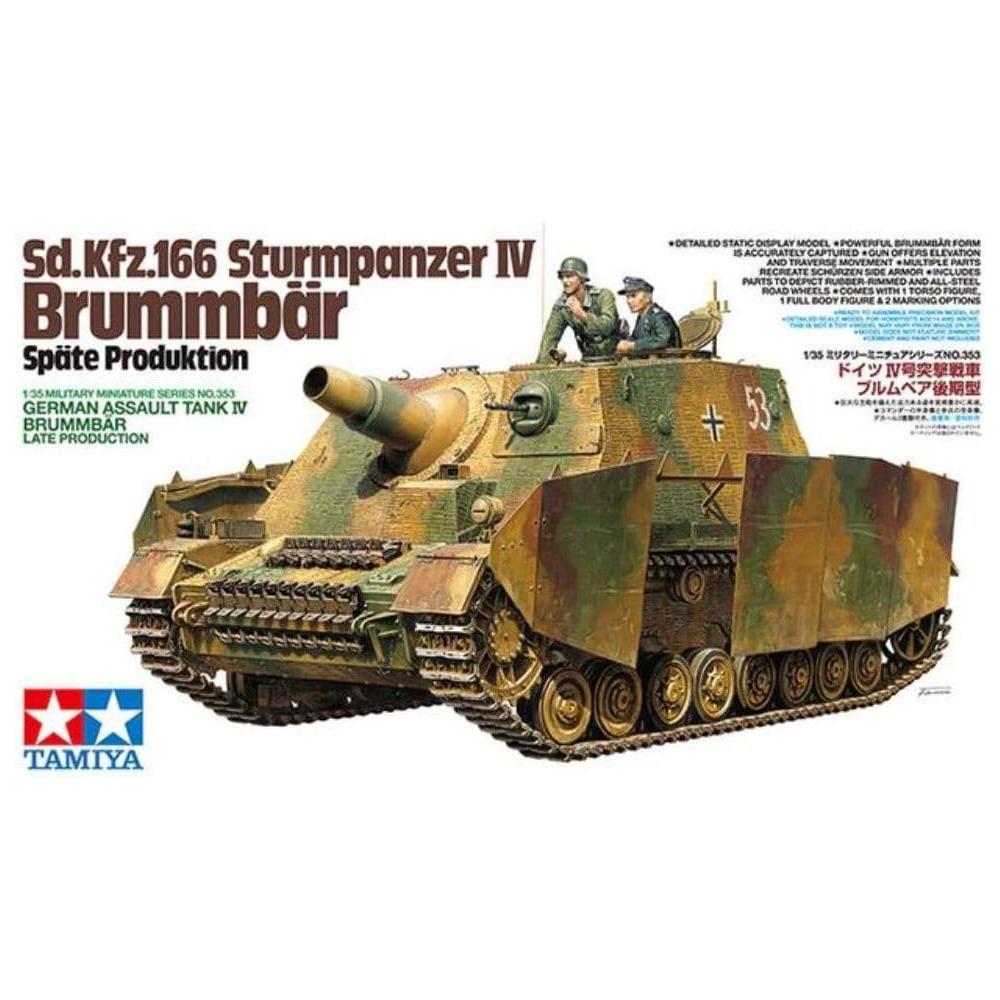 TAMIYA 1/35 Brummbar Assault Tank Sd.Kfz.166 Sturmpanzer IV