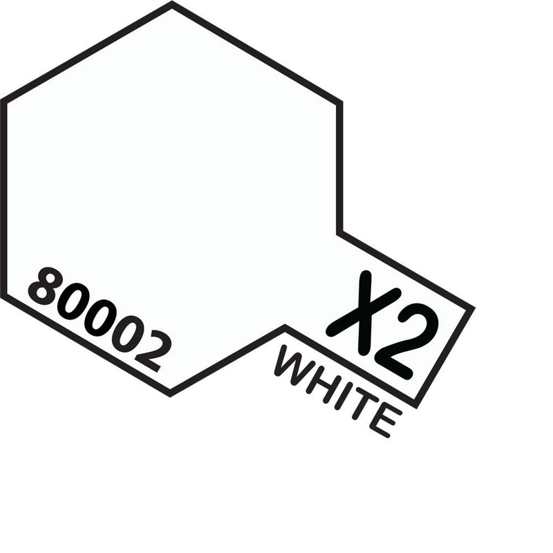 TAMIYA X-2 White Enamel Paint 10ml