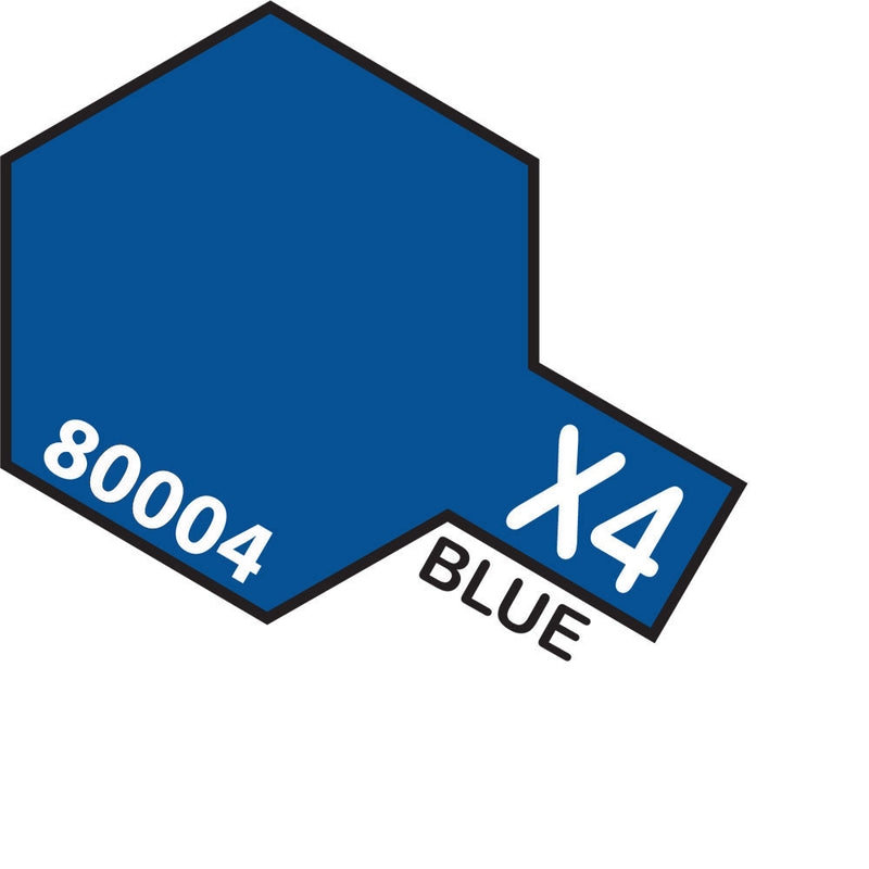 TAMIYA X-4 Blue Enamel Paint 10ml