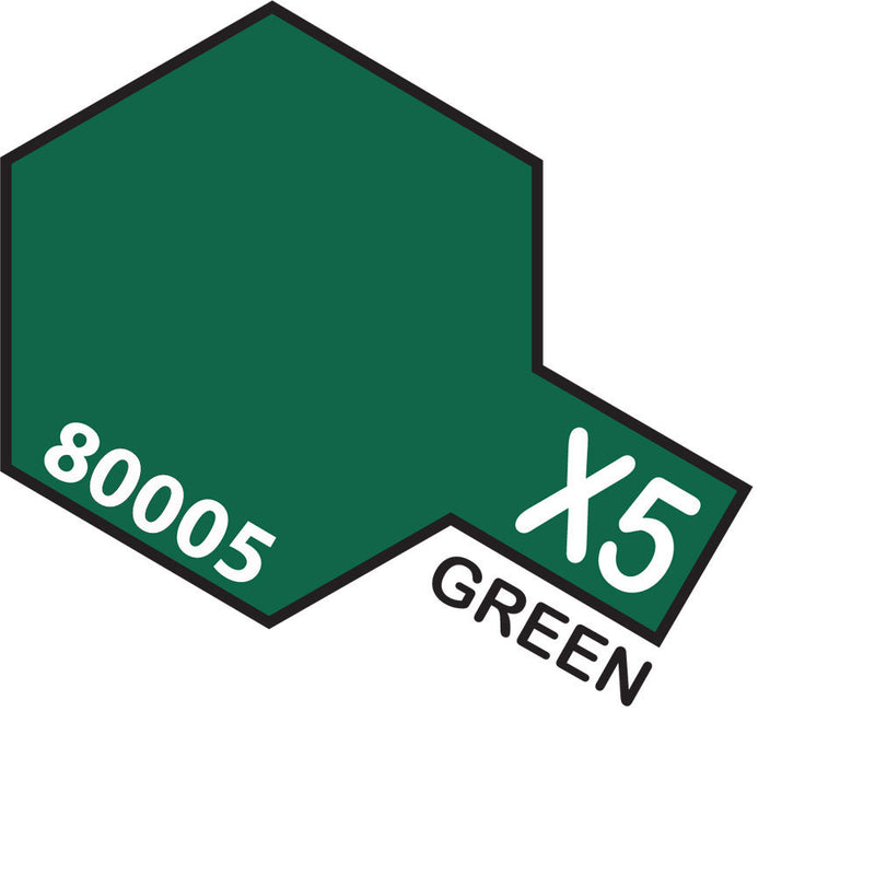 TAMIYA X-5 Green Enamel Paint 10ml