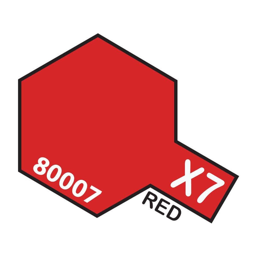 TAMIYA X-7 Red Enamel Paint 10ml