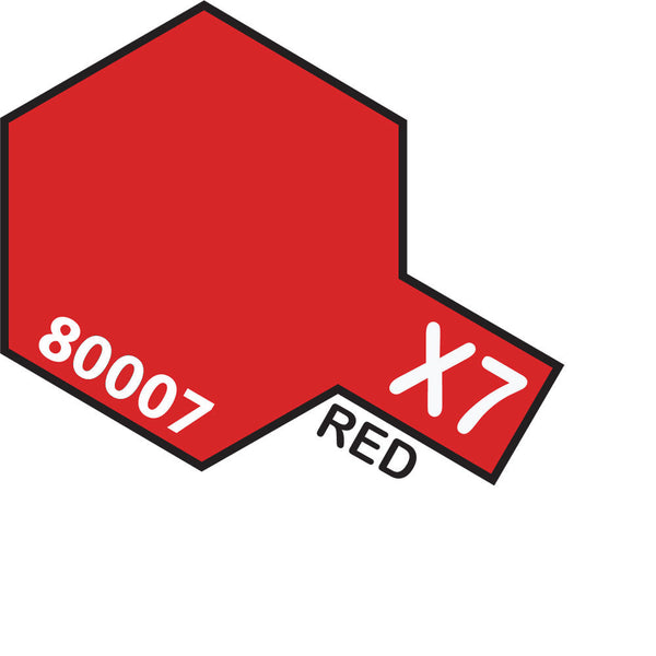 TAMIYA X-7 Red Enamel Paint 10ml