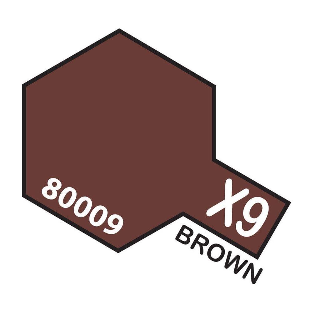 TAMIYA X-9 Brown Enamel Paint 10ml