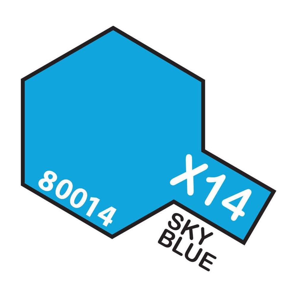 TAMIYA X-14 Sky Blue Enamel Paint 10ml