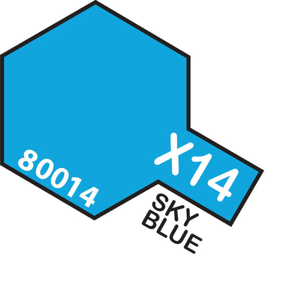 TAMIYA X-14 Sky Blue Enamel Paint 10ml