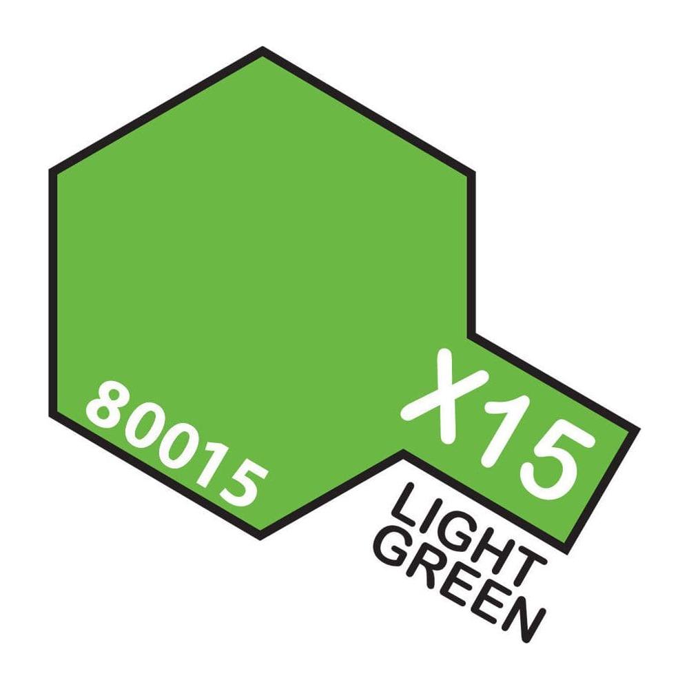 TAMIYA X-15 Light Green Enamel Paint 10ml