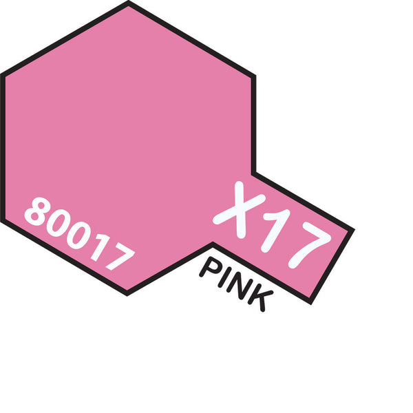 TAMIYA X-17 Pink Enamel Paint 10ml
