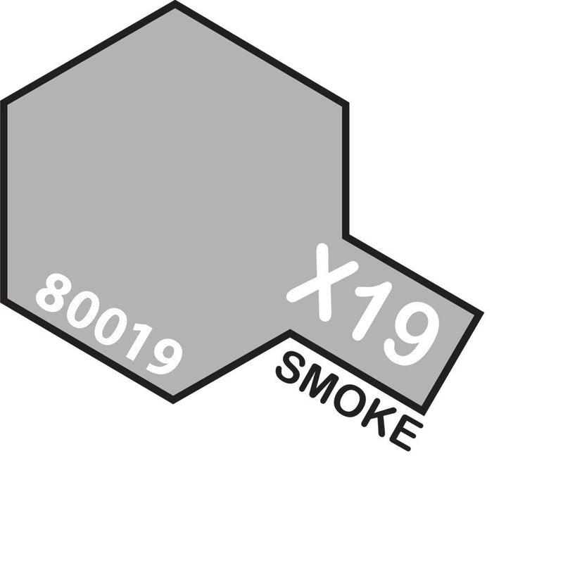 TAMIYA X-19 Smoke Enamel Paint 10ml