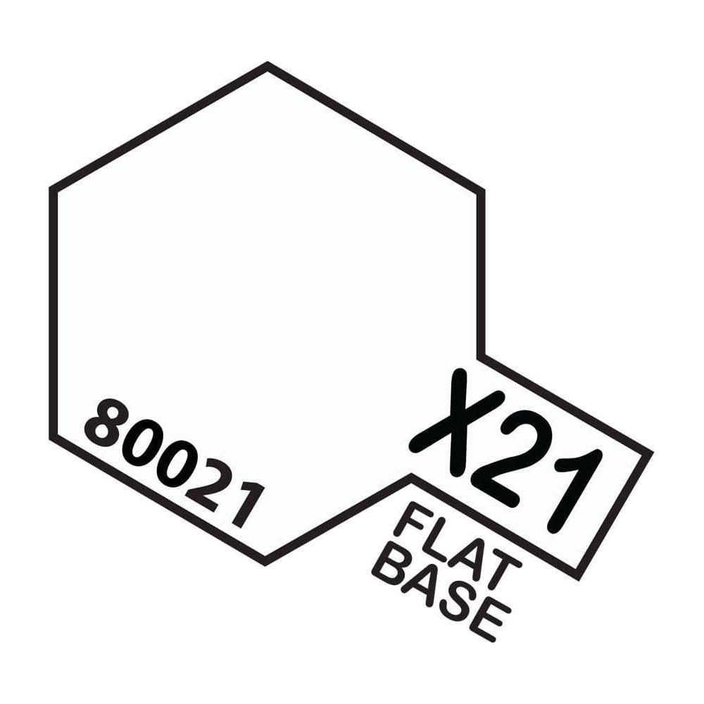 TAMIYA X-21 Flat Base Enamel Paint 10ml