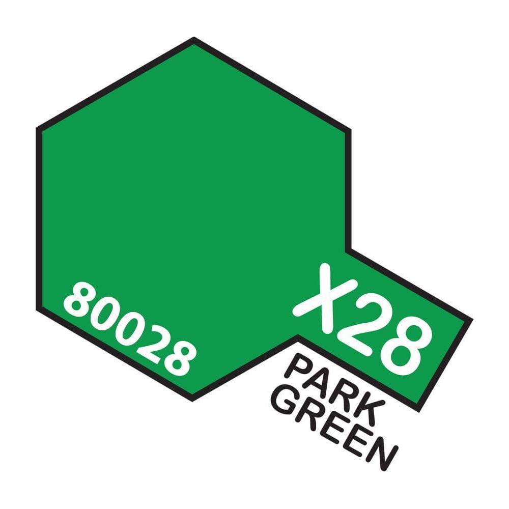 TAMIYA X-28 Park Green Enamel Paint 10ml