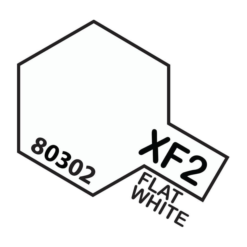 TAMIYA XF-2 Flat White Enamel Paint 10ml