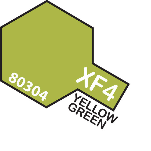TAMIYA XF-4 Yellow Green Enamel Paint 10ml