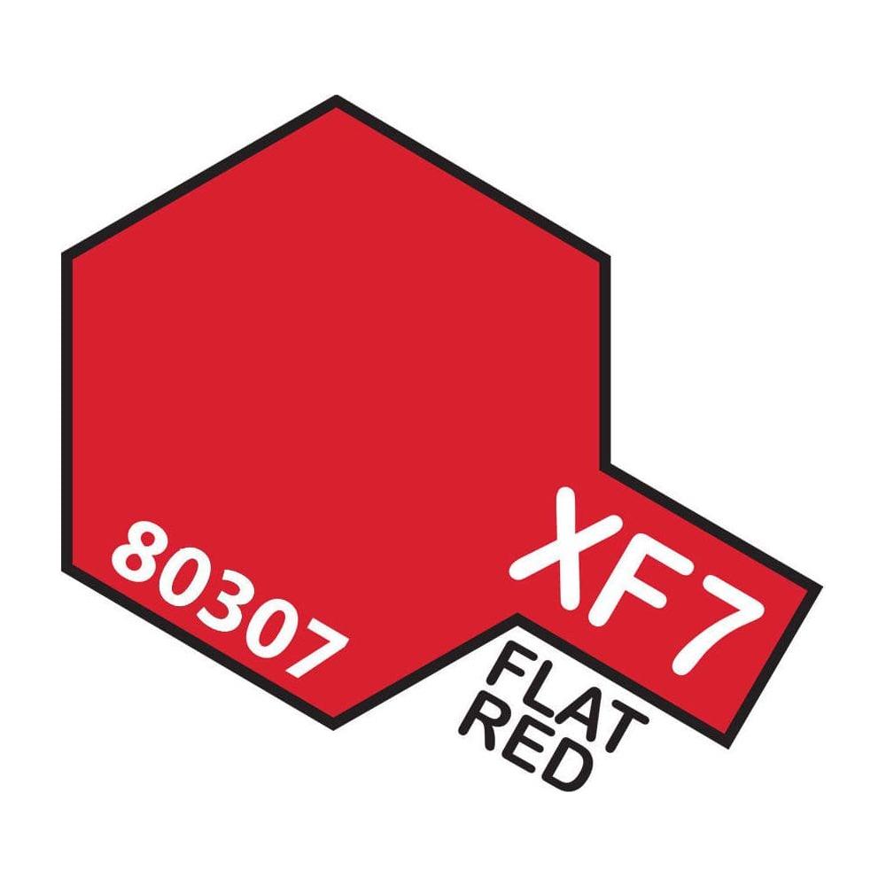 TAMIYA XF-7 Flat Red Enamel Paint 10ml